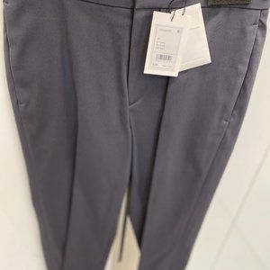 Theory Mens Logan Stretch Cotton Pants Chrome
